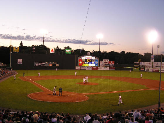 FIELD W/ LIGHTS